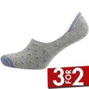 Amanda Christensen Strømper True Dot Invisible Sock Lysgrå Str 41/42