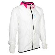 Salming Sarek Jacket 21 Unisex Rosa/Hvit polyester Small