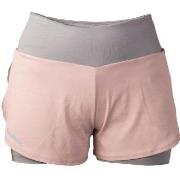 Salming Essential Shorts Women Grå/Rosa polyester Medium Dame