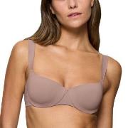 Triumph BH Body Make-Up Illusion Balconette Bra Lysbrun  D 80 Dame