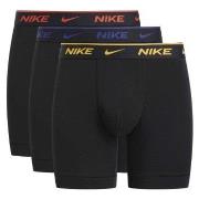 Nike 6P Everyday Essentials Cotton Stretch Boxer Svart/Gul bomull Smal...