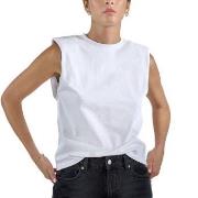 Bread and Boxers Heavy Tank Top Hvit økologisk bomull Medium Dame