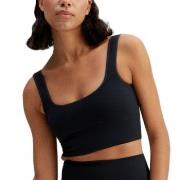 Pierre Robert BH Sports Bra Rib Svart polyamid XL/XXL Dame