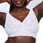 PrimaDonna BH Salerno Wireless Bralette Benhvit E 80 Dame