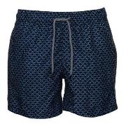 Reyes bay Woven Shorts Badebukser Marine mønster polyester Medium Herr...