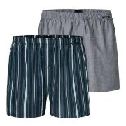Schiesser 2P Boxershorts multipack Stripet bomull 4XL Herre