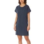 Schiesser Casual Nightwear Short Sleepshirt Mørkgrå  bomull 44 Dame