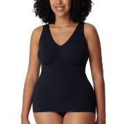 Schiesser Invisible Soft Padded Tank Top Svart 46 Dame