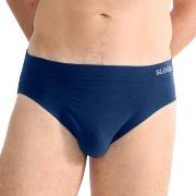Sloggi 2P Men GO Smooth Classic Briefs Mørkblå Large Herre