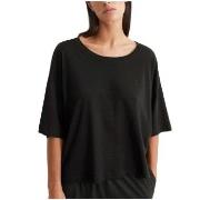 Marc O Polo Lounge Cropped Top Svart bomull X-Small Dame