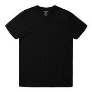 Panos Emporio Bamboo V-neck Tee Svart X-Large Herre