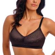 Wacoal BH Back Appeal Wire Free Bra Svart polyamid E 95 Dame