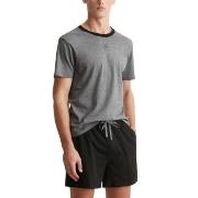 Marc O Polo Men Short Pyjama Set Svart/Grå bomull Large Herre