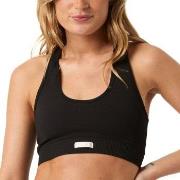 Björn Borg BH Studio Seamless Low Sports Bra Svart polyamid L/XL Dame