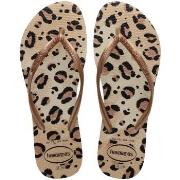 Havaianas Slim Animals Beige Str 39/40 Dame