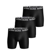 Björn Borg 3P Sports Microfiber Boxers Svart polyester Medium Herre