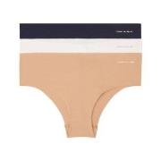 Tommy Hilfiger Truser 3P Logo Hipsters Mixed Medium Dame