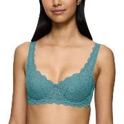 Triumph BH Amourette Wired Bra With Lace Turkis B 70 Dame