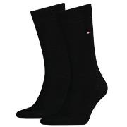 Tommy Hilfiger Strømper 2P Men Classic Sock Svart Str 47/49 Herre