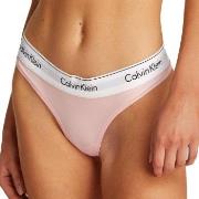 Calvin Klein Truser Icon Cotton Modal Thong Rosa X-Large Dame