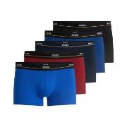 BOSS 10P Essential Trunk Blå/Rød bomull X-Large Herre