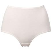 Trofe Cotton Midi With Elastan Truser Offwhite bomull Small Dame