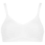 Damella BH Carla Soft Bra Hvit polyester B 90 Dame