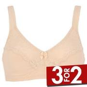 Damella BH Felice Soft Bra Hud bomull A 90 Dame