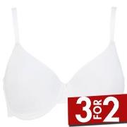 Damella BH Sarah Underwire Bra Hvit polyester F 75 Dame