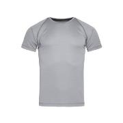 Stedman Active 140 Men Team Raglan Grå polyester Medium Herre
