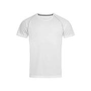 Stedman Active 140 Men Team Raglan Hvit polyester Medium Herre