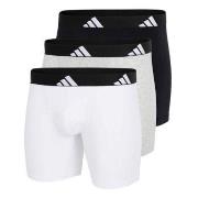 adidas 3P Active Flex Cotton Boxer Brief Hvit/Grå bomull X-Large Herre