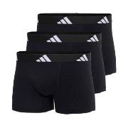 adidas 3P Active Flex Cotton Trunk Svart bomull Small Herre