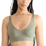Sloggi BH ZERO Feel Bliss Soft Bra Grønn/Khaki Large Dame