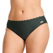 Damella Emily Wavy Bikini Brief Mørkgrørnn  36 Dame