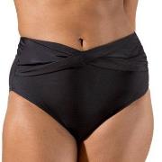 Trofe Solid C-Cut Twist Brief Svart 42 Dame