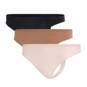 adidas Truser 3P Sport Active Seamless Low Rise Thongs Mixed polyamid ...