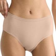 Sloggi Truser 3P GO Daily Cotton Midi Briefs Beige bomull Small Dame