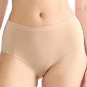 Sloggi Truser 2P GO Sense High Waist Briefs Beige modal X-Large Dame