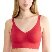 Sloggi BH ZERO Feel Bliss Bralette Rød Small Dame
