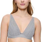 Triumph BH Aura Spotlight Plunge Bra Lysgrå C 80 Dame