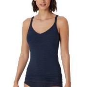 Schiesser Personal Fit Spaghetti Top Mørkblå Large Dame