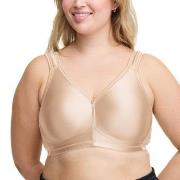 Swegmark BH Shine Soft Bra Moulded Cups Beige polyamid C 115 Dame