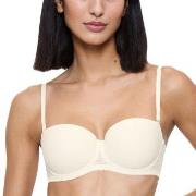 Triumph BH Signature Sheer Wired Balconette Bra Elfenben D 75 Dame