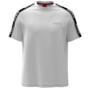 HUGO LIAM T-Shirt Hvit/Svart bomull X-Large Herre