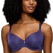 Triumph BH BMU Illusion Curve Minimizer Bra Mørkelilla D 95 Dame