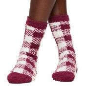 Triumph Strømper 2P Cosy Socks Rød/Hvit  polyester One Size Dame
