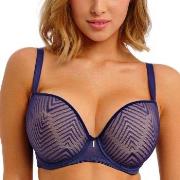 Freya BH Tailored Uw Moulded Plunge T-Shirt Bra Blå F 70 Dame