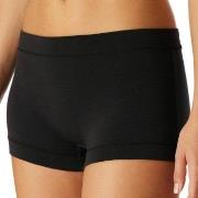 Schiesser Truser Unique Cotton Boyshort Svart bomull XX-Large Dame