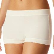 Schiesser Truser Unique Cotton Boyshort Elfenben bomull Large Dame